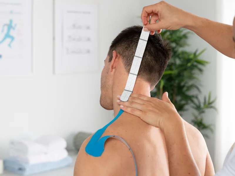 Kinesio Taping at Sarasota Auto Injury Clinic in Sarasota