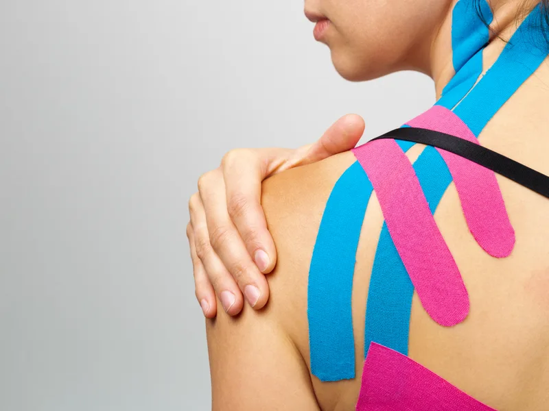 Kinesio Taping at Sarasota Auto Injury Clinic in Sarasota