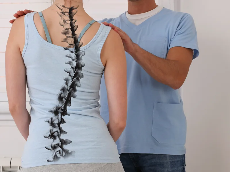 Sarasota Auto Injury Clinic treating scoliosis in Sarasota